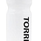  Бутылка для воды TORRES 550 мл,мягкий пластик, прозрачная, красно-черная крышка    