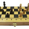 Шахматы бамбуковые,доска 24х12 см, король 4 см   