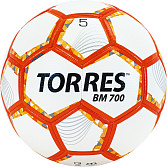 Мяч футбольный TORRES BM 700 р,5 32 панели PU 2 подкл.слоя , ручн. сшивка