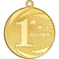 Комплект медалей 40 мм (1,2,3 место) с ленточкой триколор