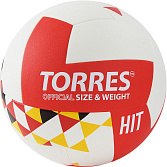Мяч волейбольный TORRES Hit, ПУ 