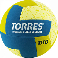 Мяч волейбольный TORRES DIG, ТПЭ