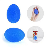 Эспандер кистевой , силиконовый мяч, TPR, синий (нагрузка 20кг), в блистере