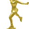  Фигура "Фигурное катание" 12 см золото   