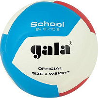 Мяч волейбольный GALA School 12, синт.кожа ПУ,подкл.сл.пена