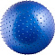  Мяч массажный TORRES 65 см антивзрыв с насосом   