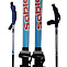  Лыжный комплект STC детский (мягкие крепления+ палки)   