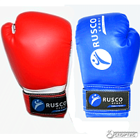 Перчатки боксерские RUSCO 6 унций,кож/зам