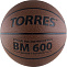  Мяч баскетбольный TORRES BM600, р. 7, ПУ, нейлон корд, бут. камера   